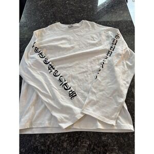 VETEMENTS ETE 2015 NECK TEE - AUTHENTIC -pre Loved One Size Long Sleeve Shirt